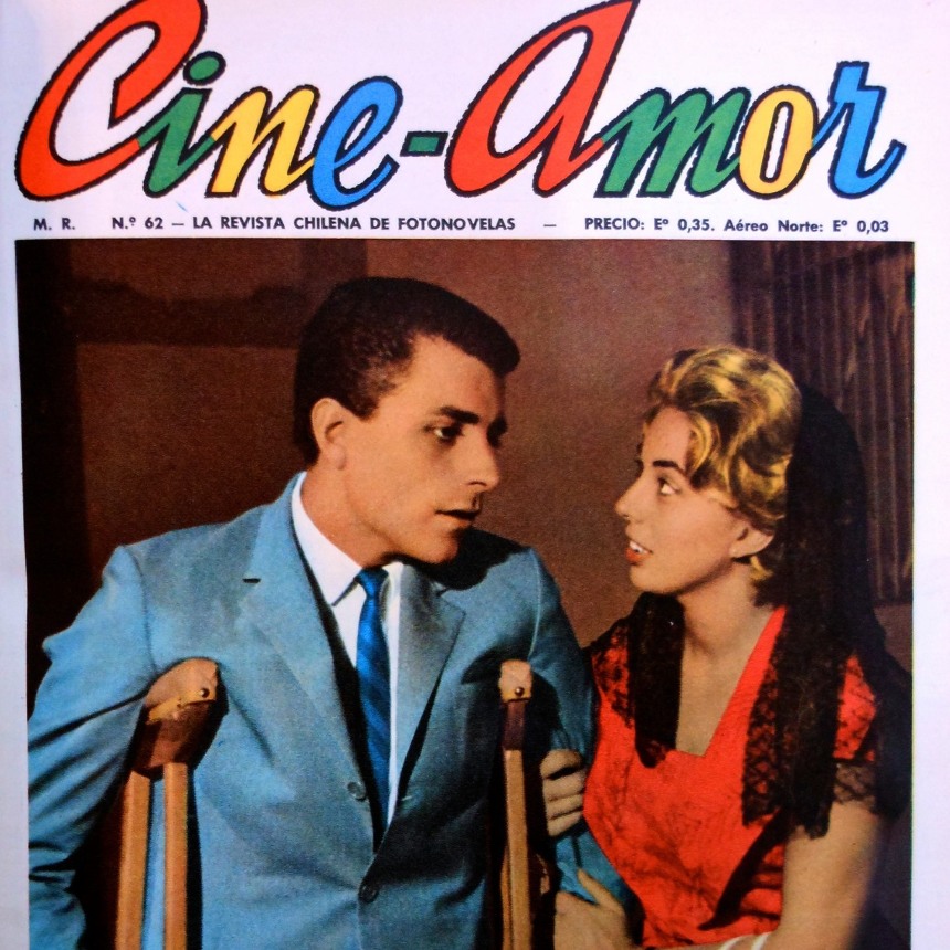 CINE AMOR magazine side cover Issue 62  August 1962