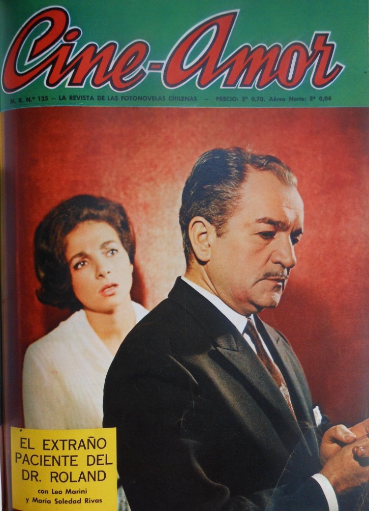 CINE AMOR magazine side cover Issue 125  October 1963