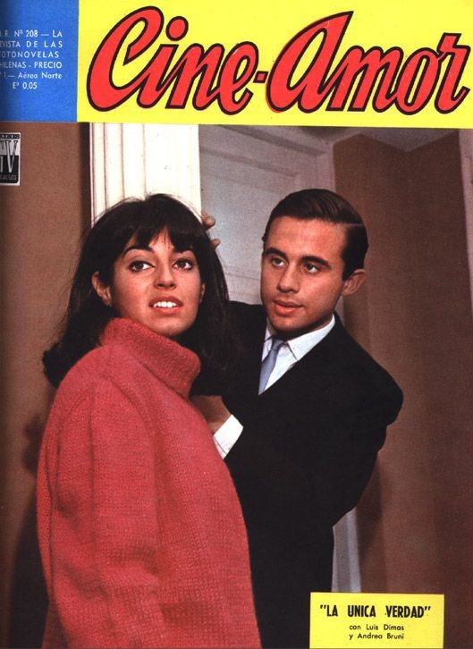 CINE AMOR magazine side cover Issue 208  June 1965