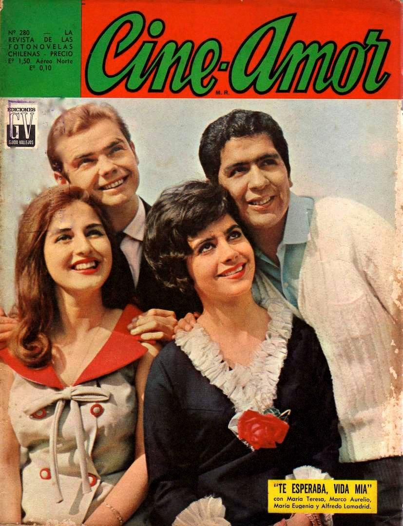 CINE AMOR magazine side cover Issue 280  November 1966