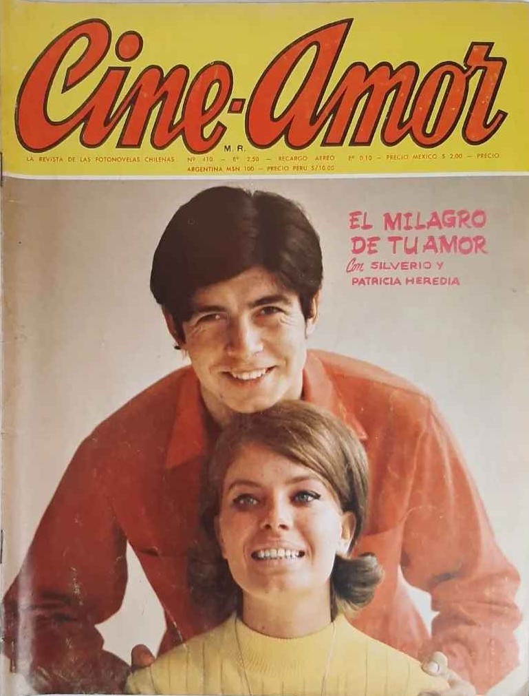 CINE AMOR magazine side cover Issue 410   1969