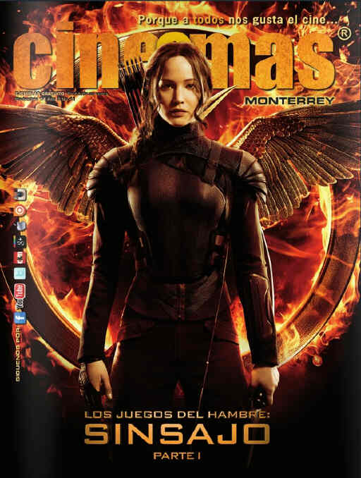 CINE Y MAS (MEXICO) magazine side cover November 2014