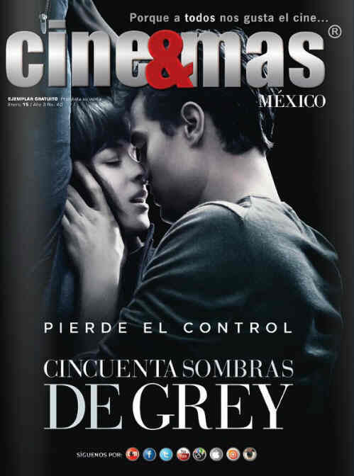 CINE Y MAS (MEXICO) magazine side cover February 2015