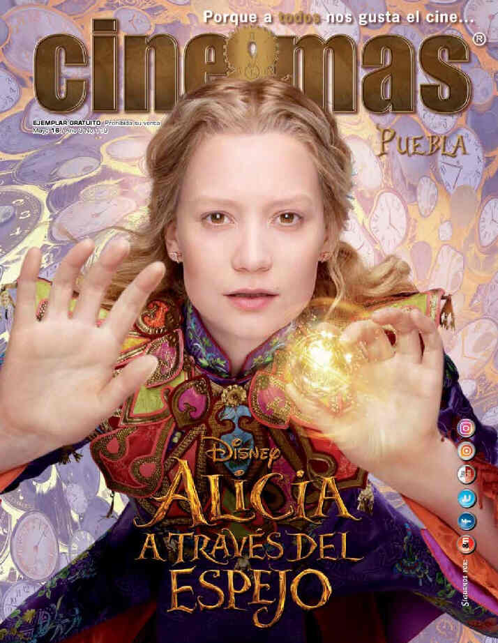 CINE Y MAS (MEXICO) magazine side cover Issue 119 May 2016