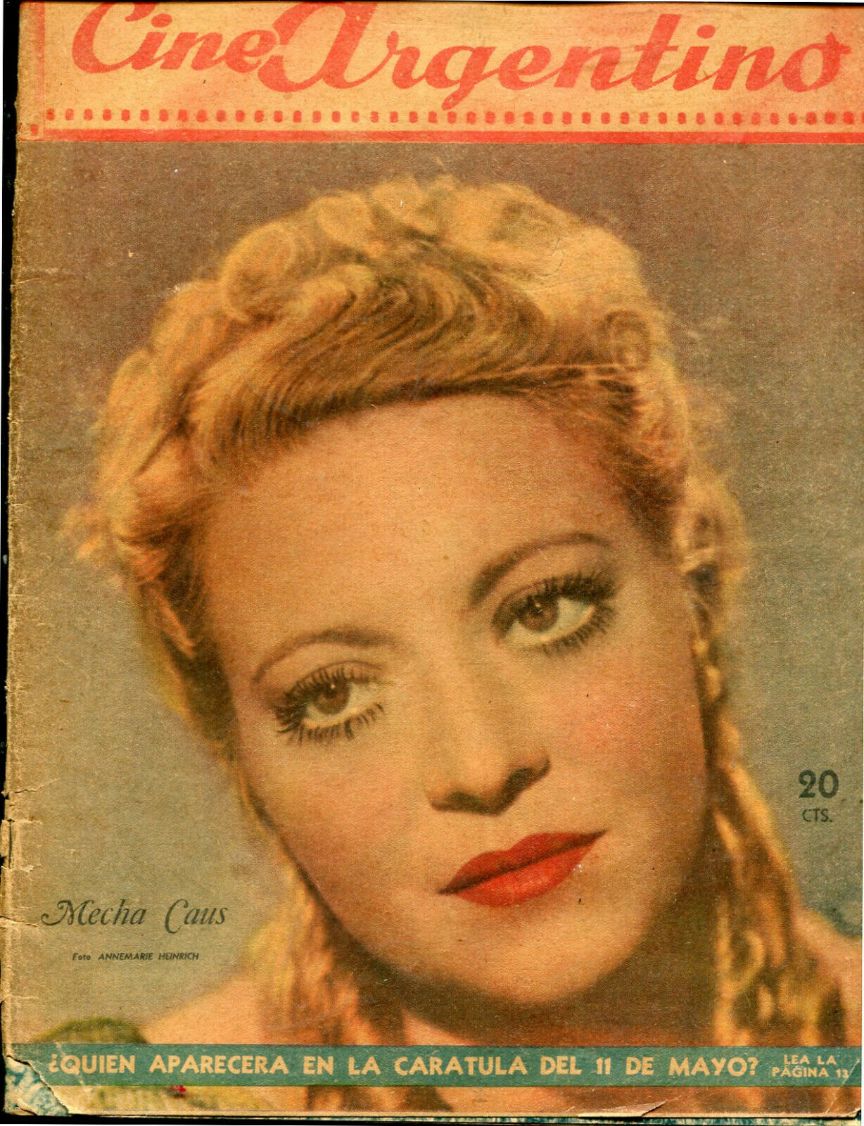 CINE ARGENTINO magazine side cover Issue 47   1939