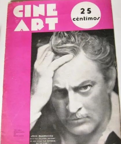 CINE ART magazine side cover Issue 39 11 October 1934