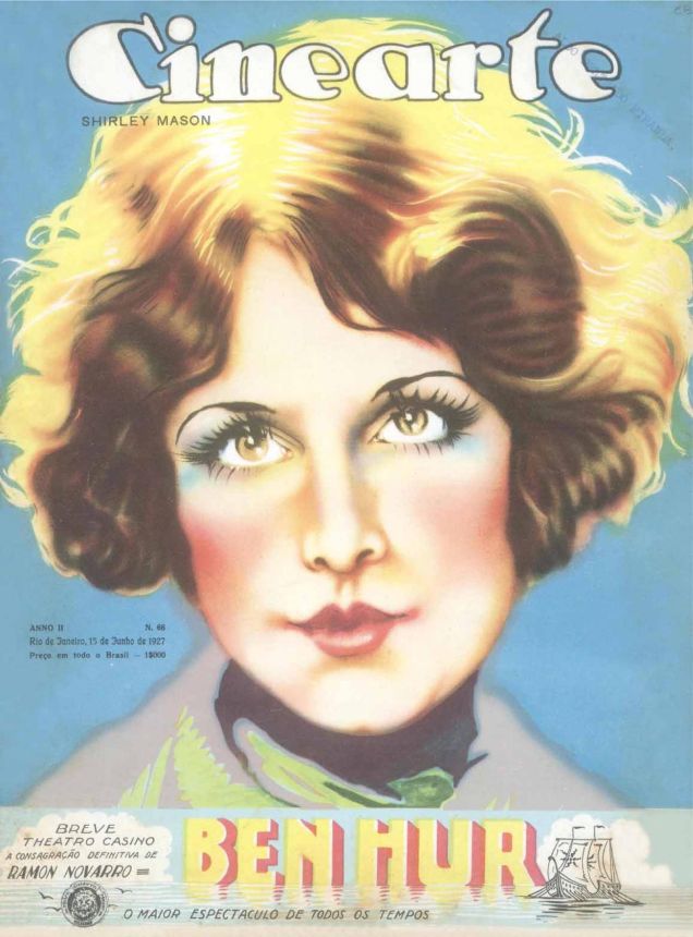 CINEARTE magazine side cover Issue 68 15 June 1927