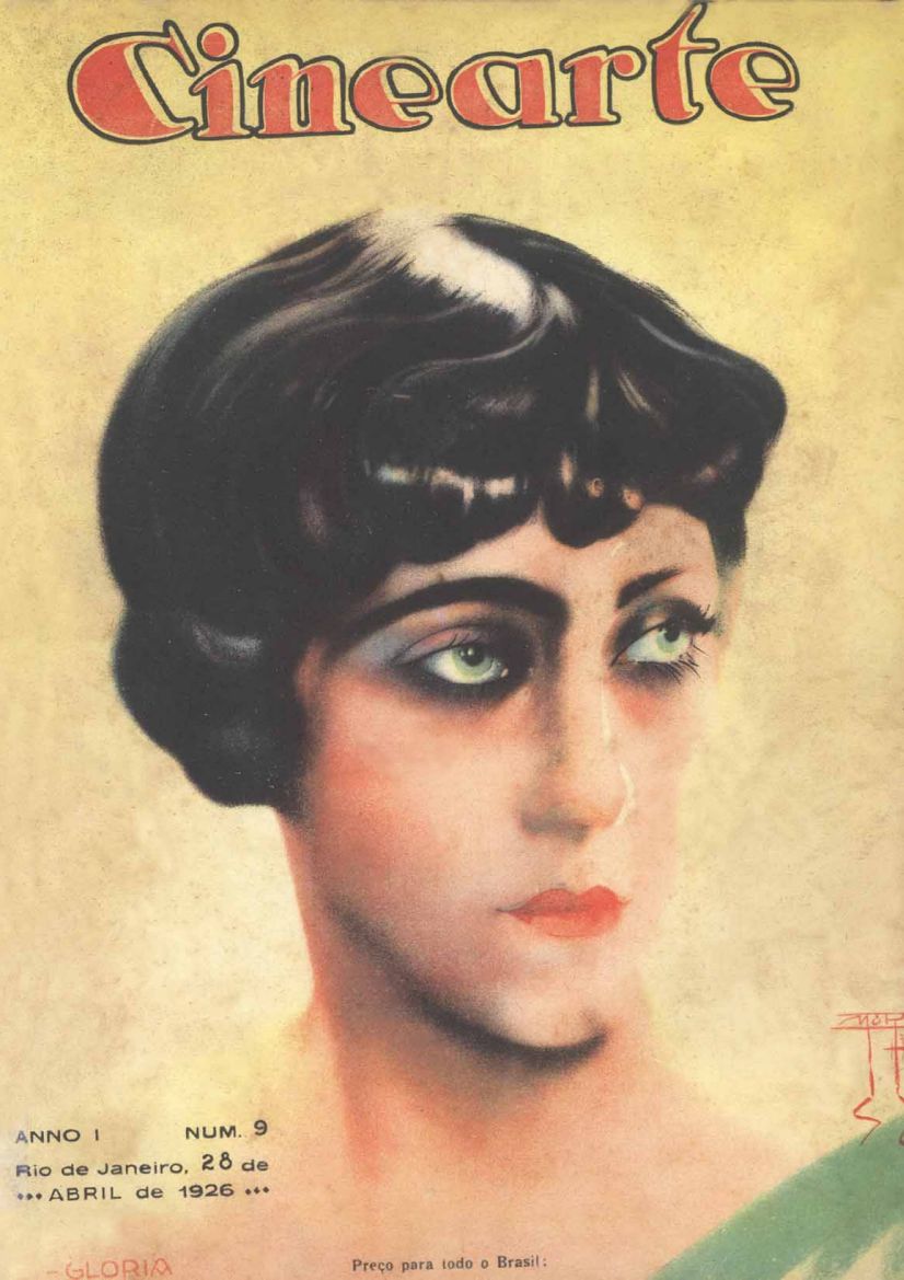 CINEARTE magazine side cover Issue 9 28 April 1926