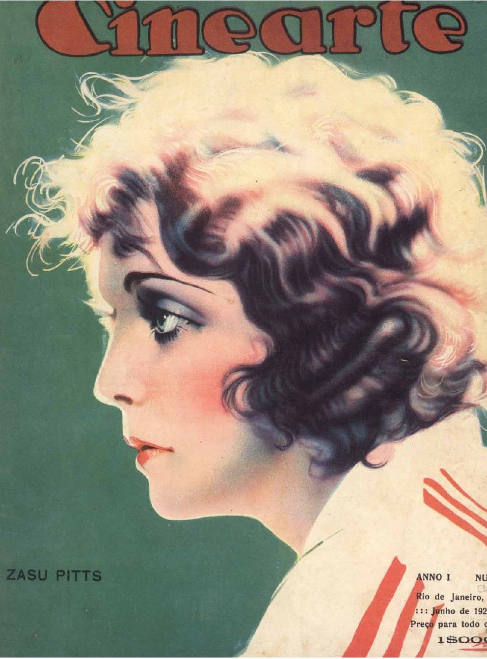 CINEARTE magazine side cover Issue 16 16 June 1926