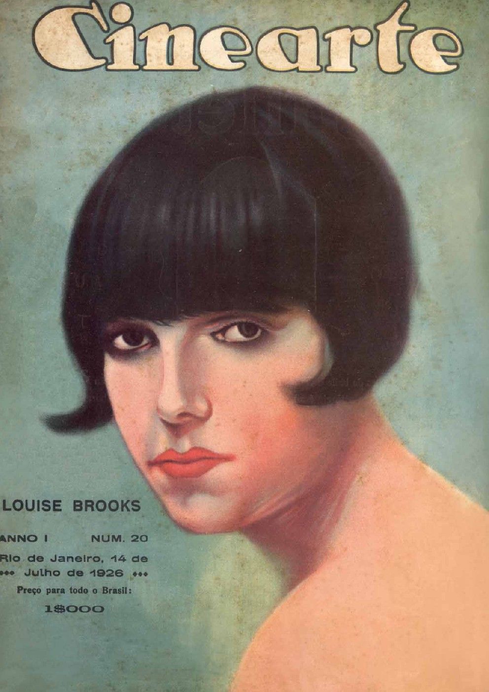 CINEARTE magazine side cover Issue 20 14 July 1926