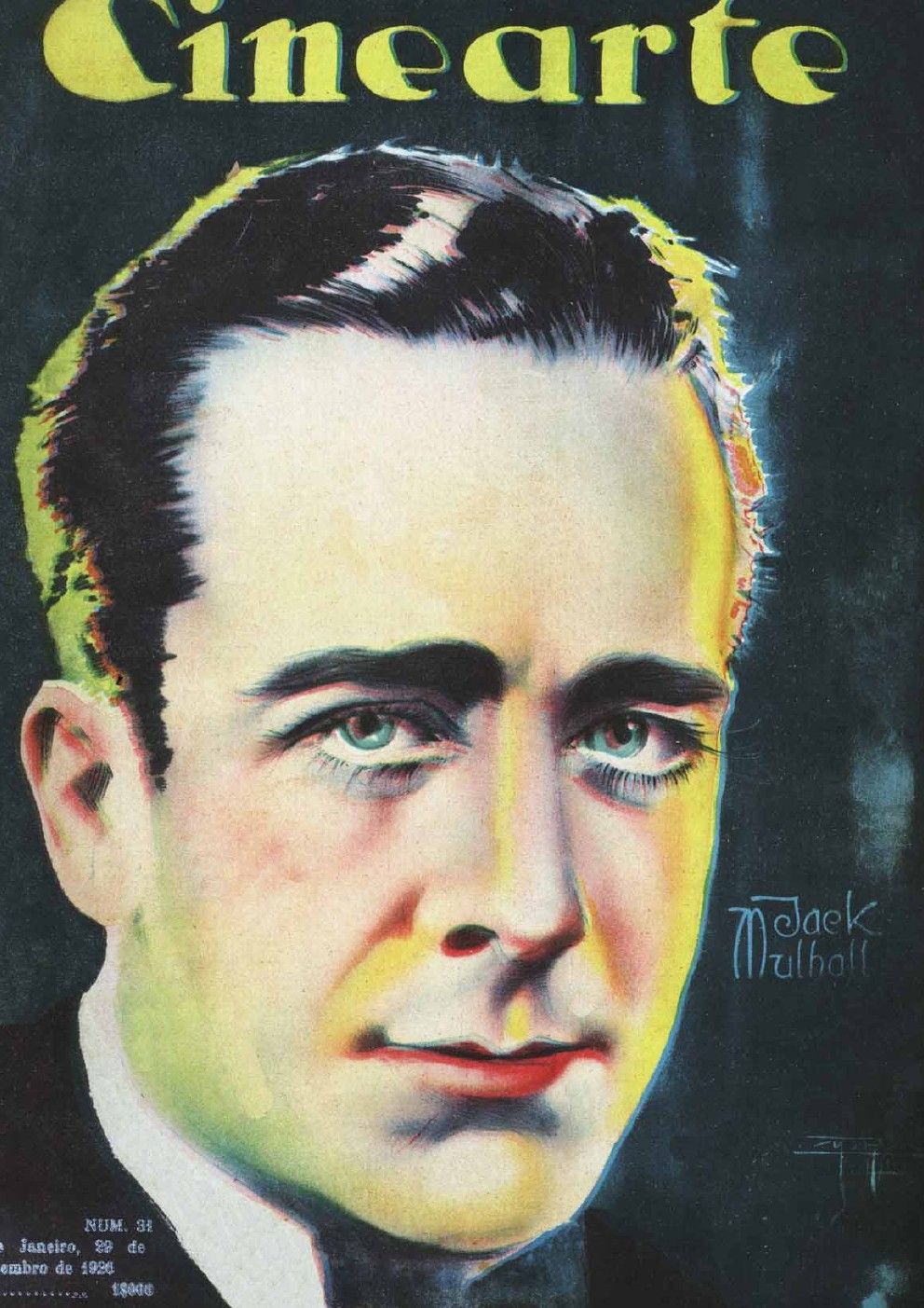 CINEARTE magazine side cover Issue 31 29 September 1926