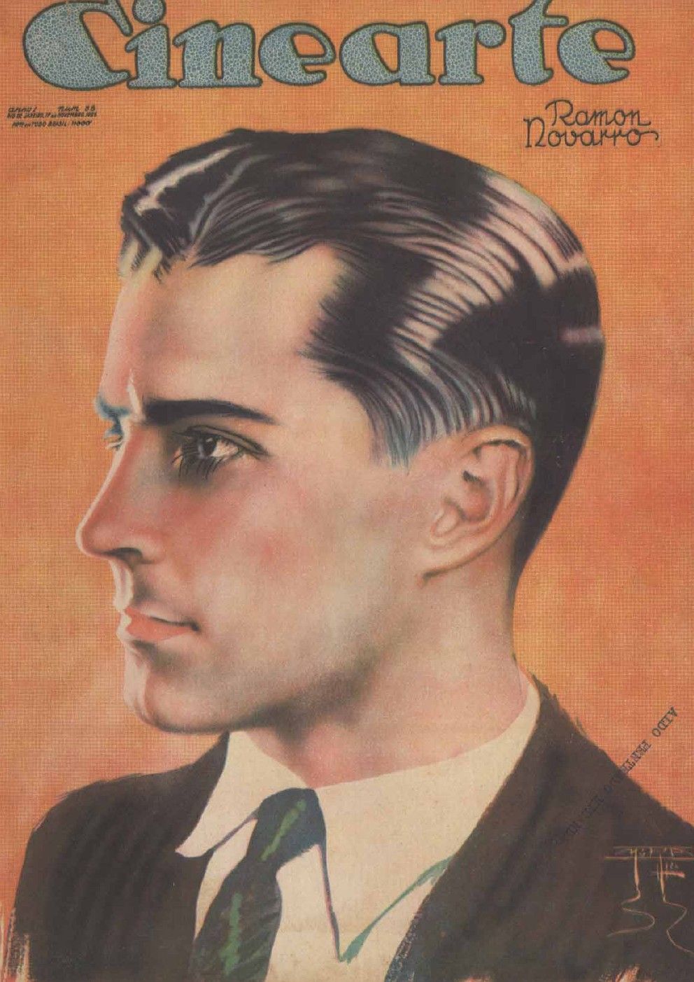CINEARTE magazine side cover Issue 38 17 November 1926