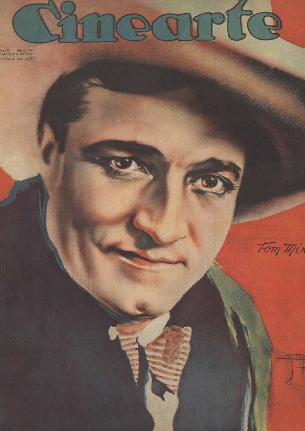CINEARTE magazine side cover Issue 48 26 January 1927