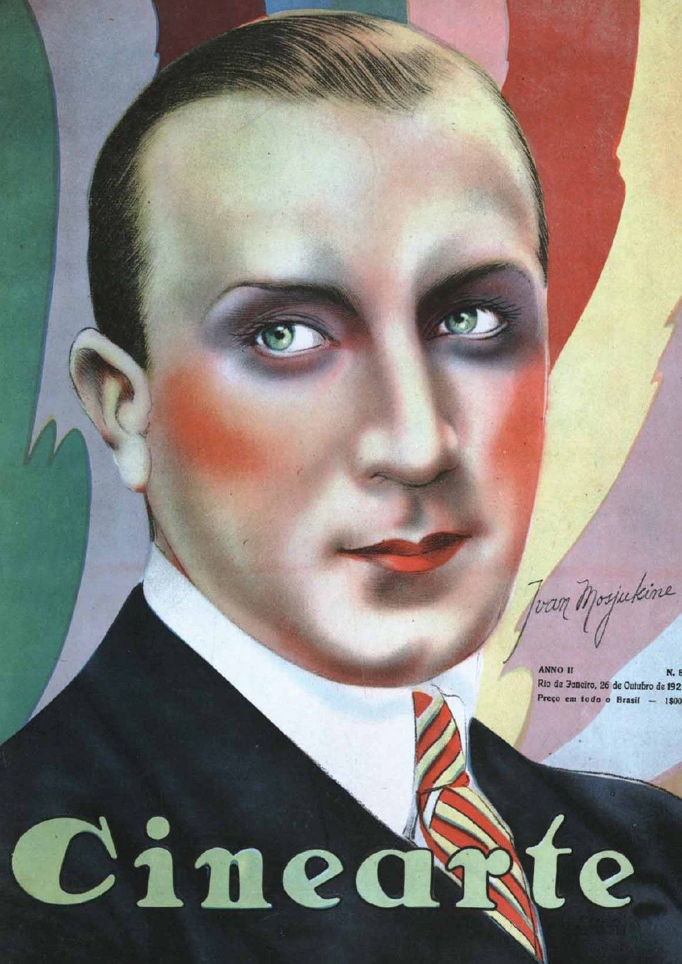 CINEARTE magazine side cover Issue 87 26 October 1927