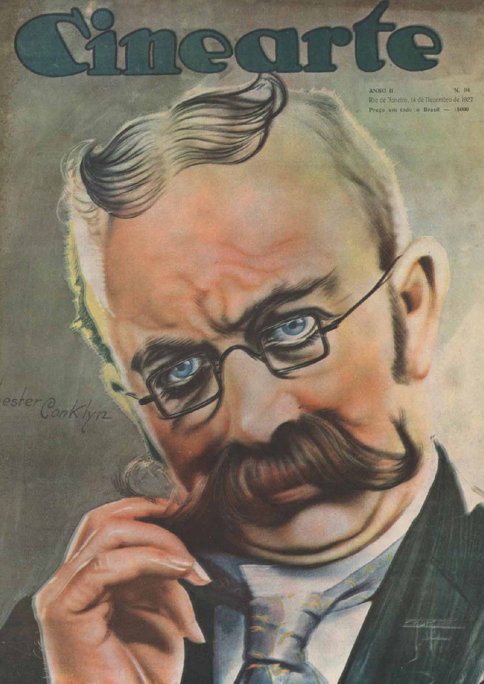 CINEARTE magazine side cover Issue 94 14 December 1927