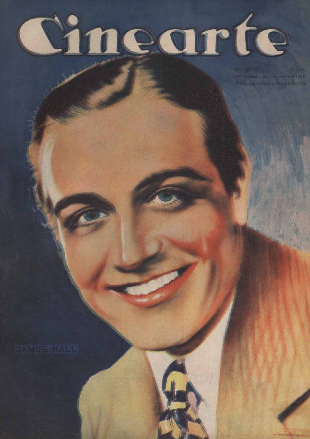CINEARTE magazine side cover Issue 104 22 February 1928