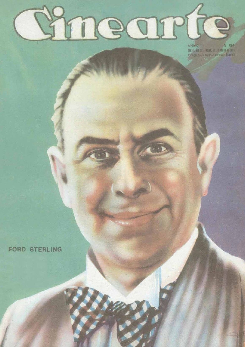 CINEARTE magazine side cover Issue 124 11 July 1928
