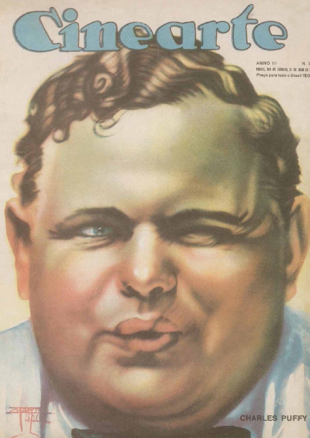 CINEARTE magazine side cover Issue 126 25 July 1928