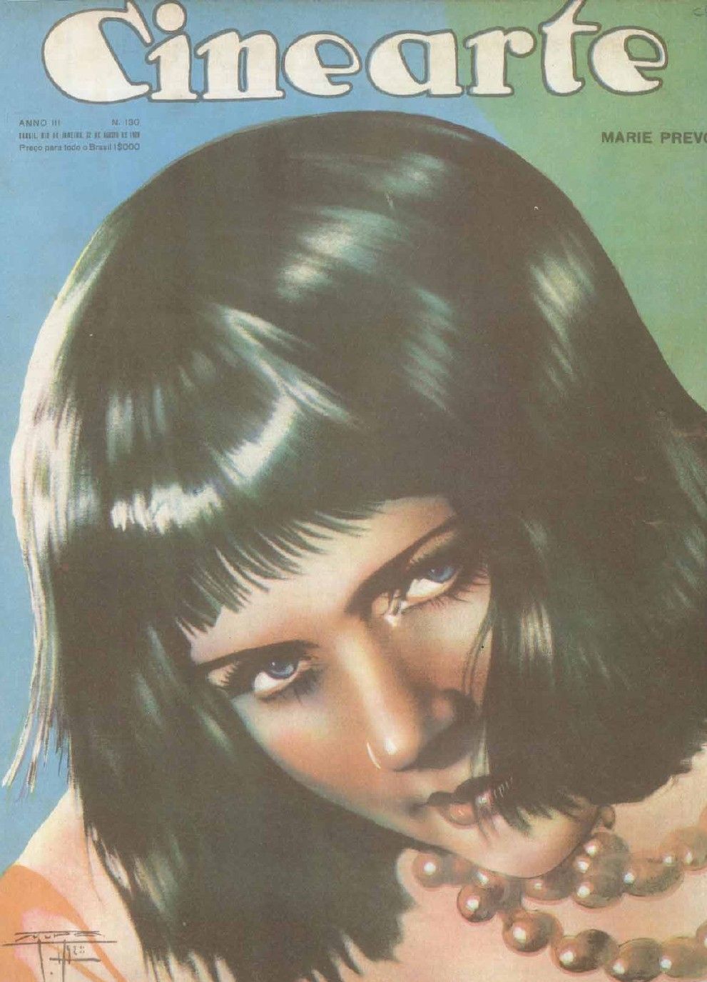 CINEARTE magazine side cover Issue 130 22 August 1928