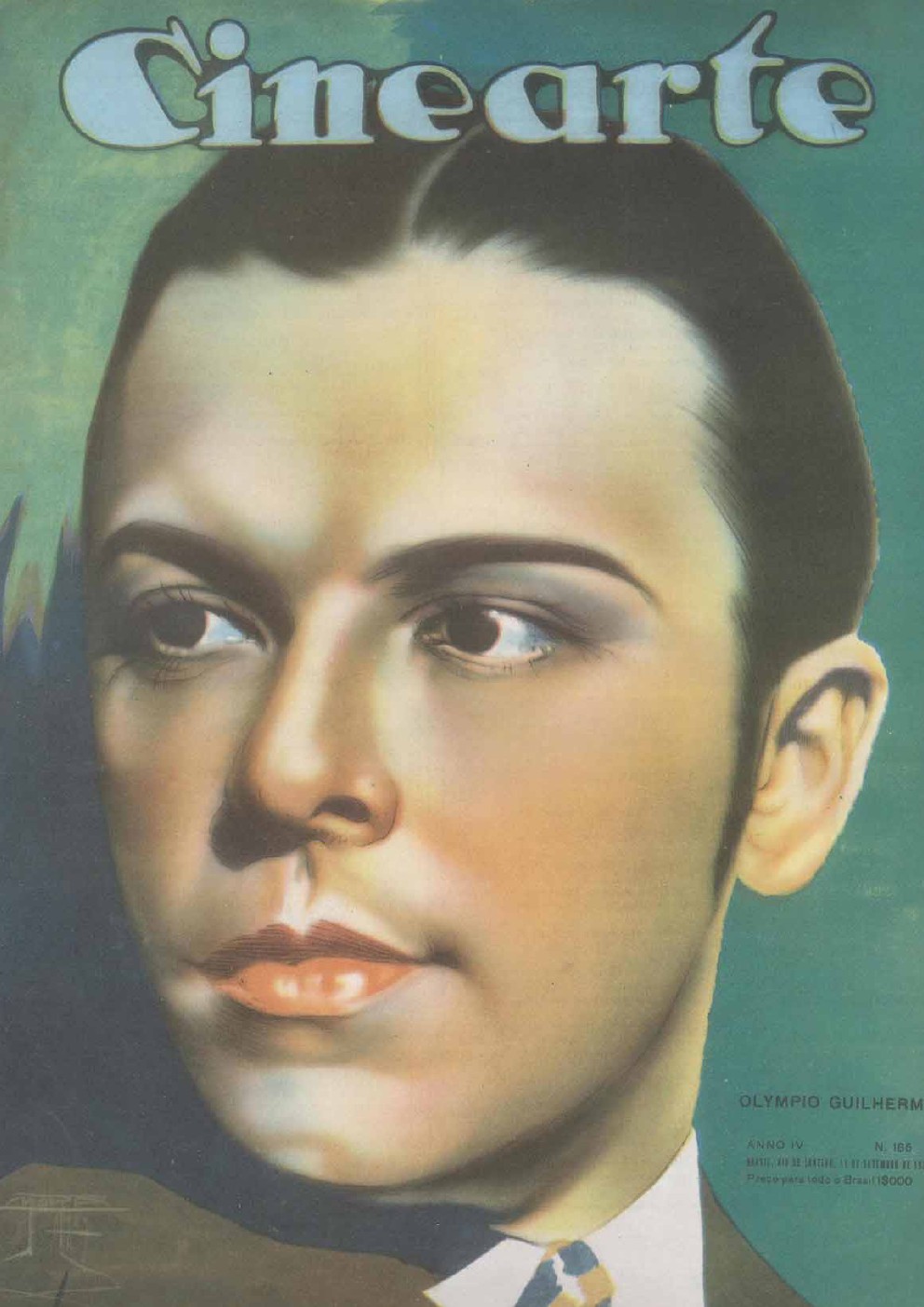 CINEARTE magazine side cover Issue 185 11 September 1929