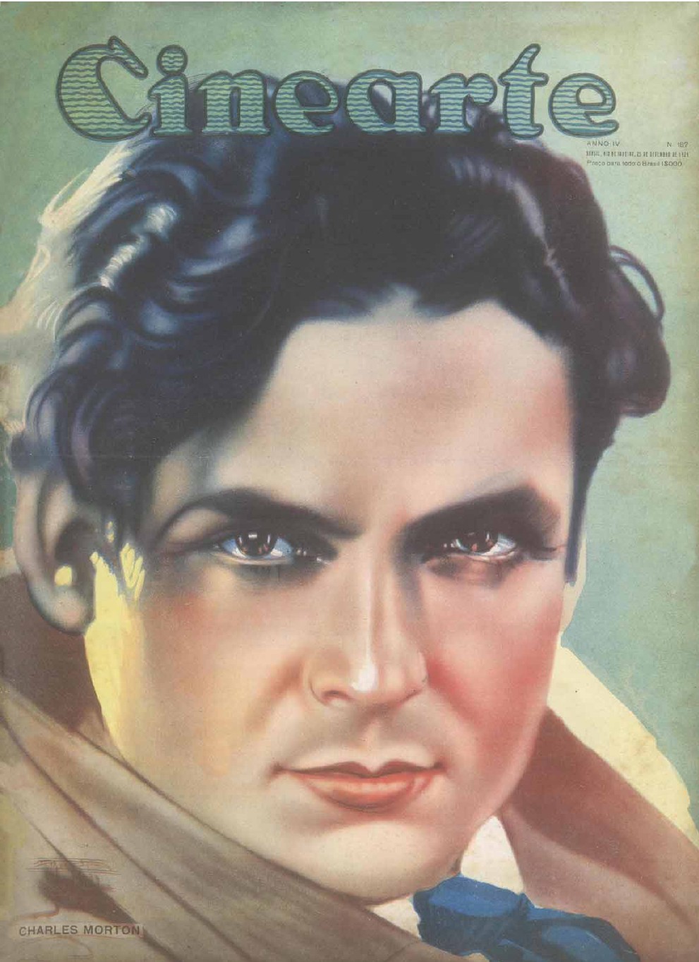 CINEARTE magazine side cover Issue 187 25 September 1929