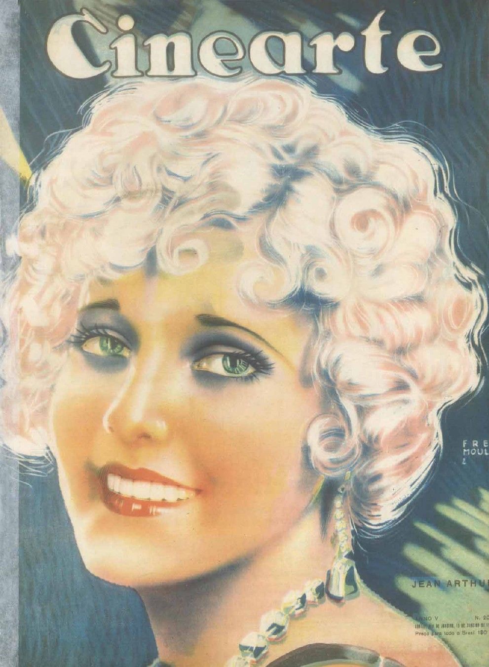 CINEARTE magazine side cover Issue 203 15 January 1930