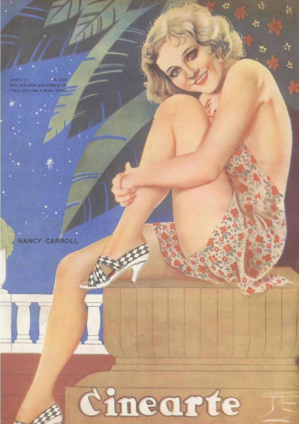 CINEARTE magazine side cover Issue 239 24 September 1930