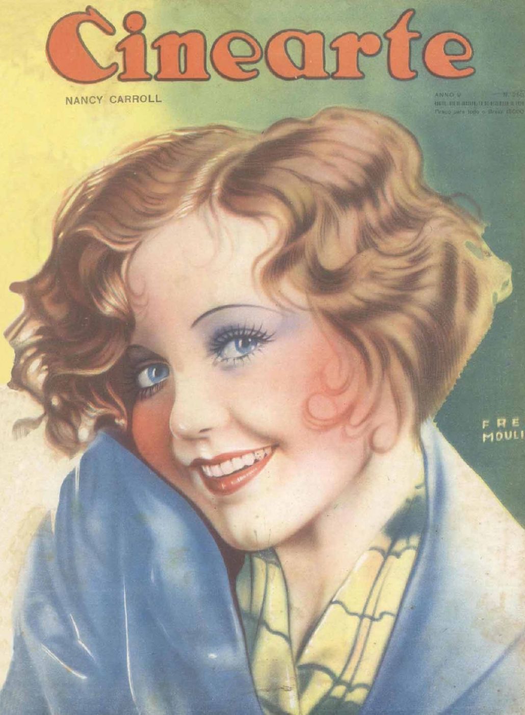 CINEARTE magazine side cover Issue 250 10 December 1930