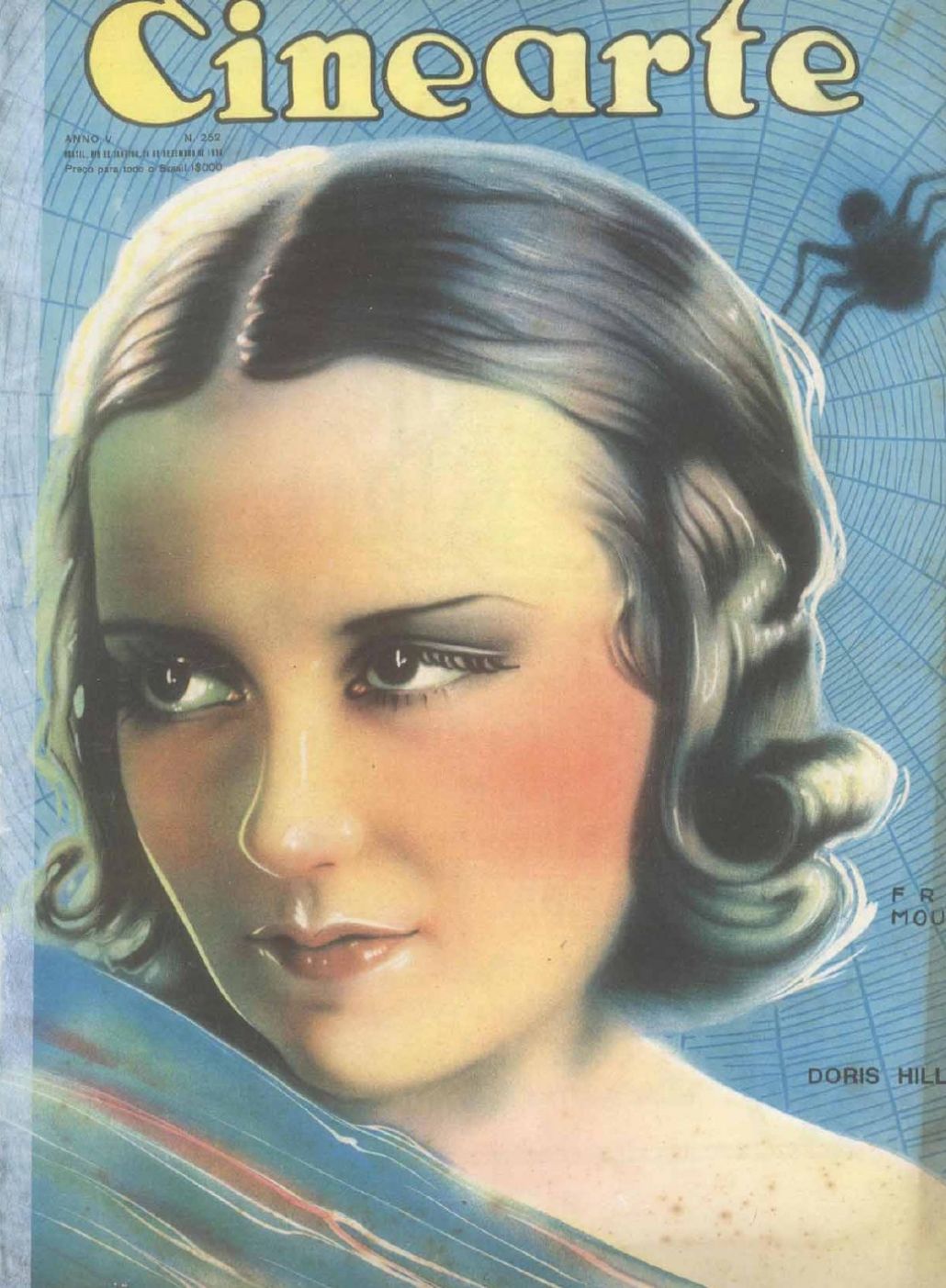 CINEARTE magazine side cover Issue 252 24 December 1930