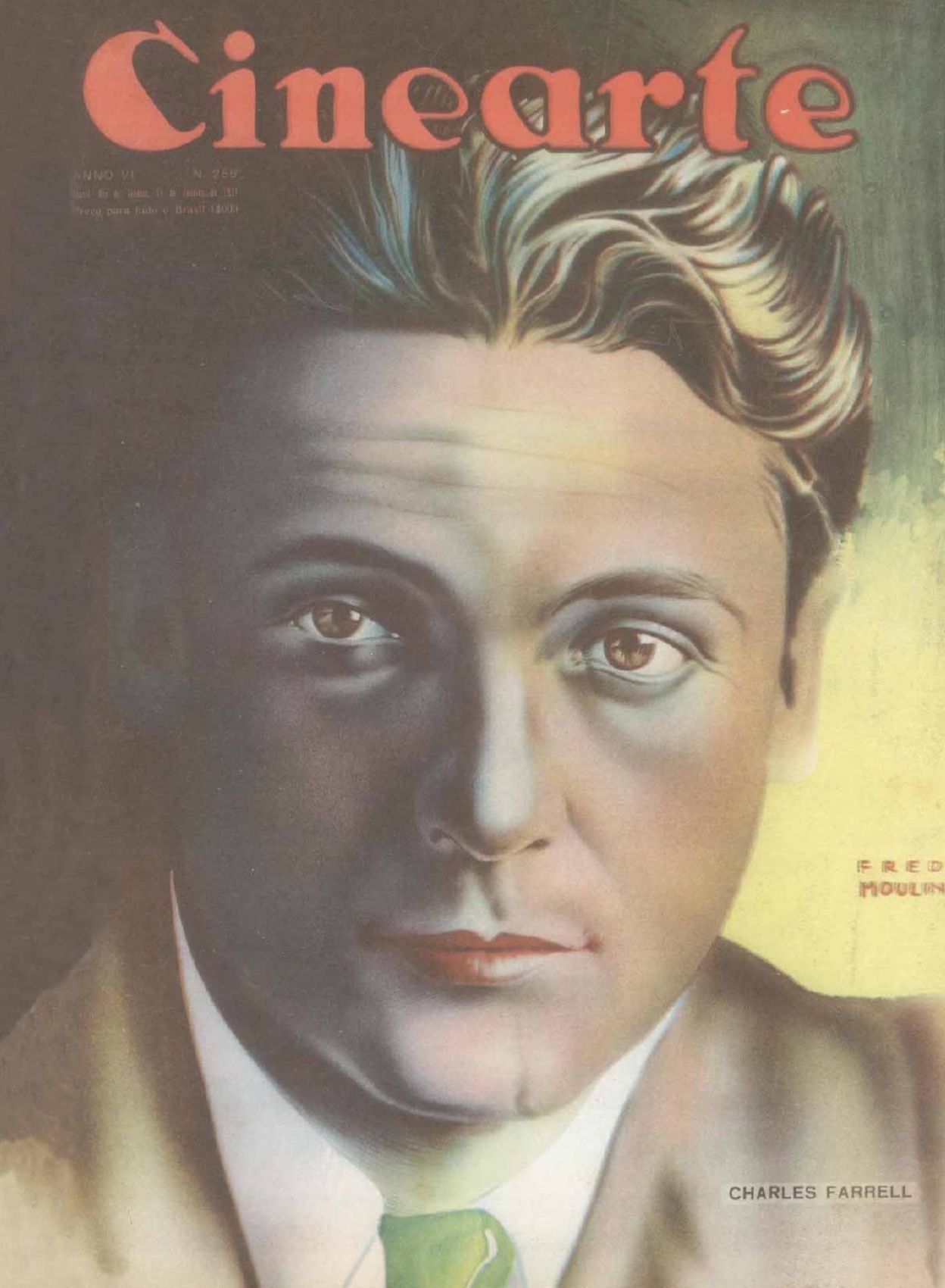 CINEARTE magazine side cover Issue 255 14 January 1931