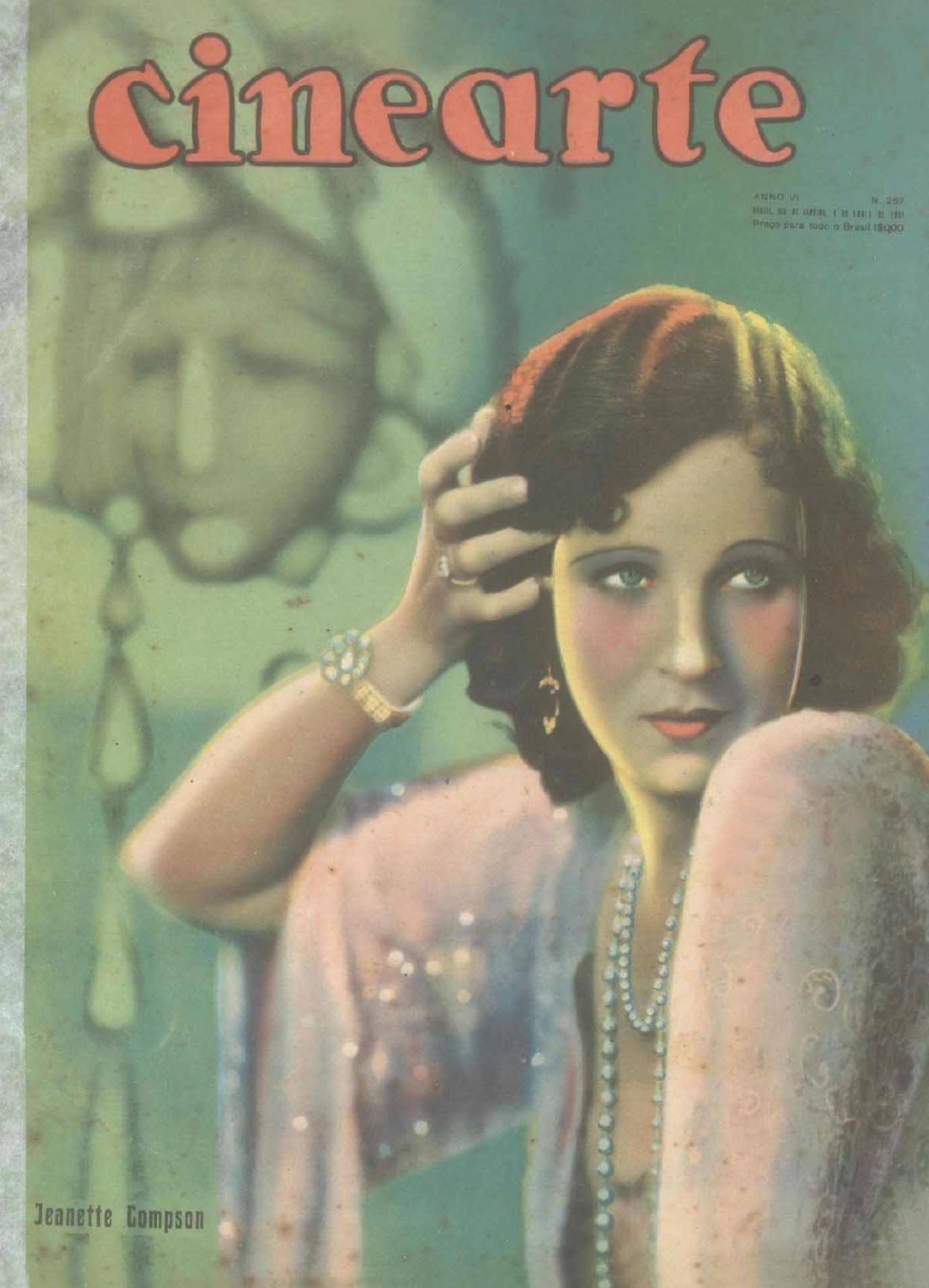CINEARTE magazine side cover Issue 267 8 April 1931