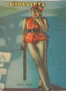 CINEARTE magazine side cover Issue 269 22 April 1931