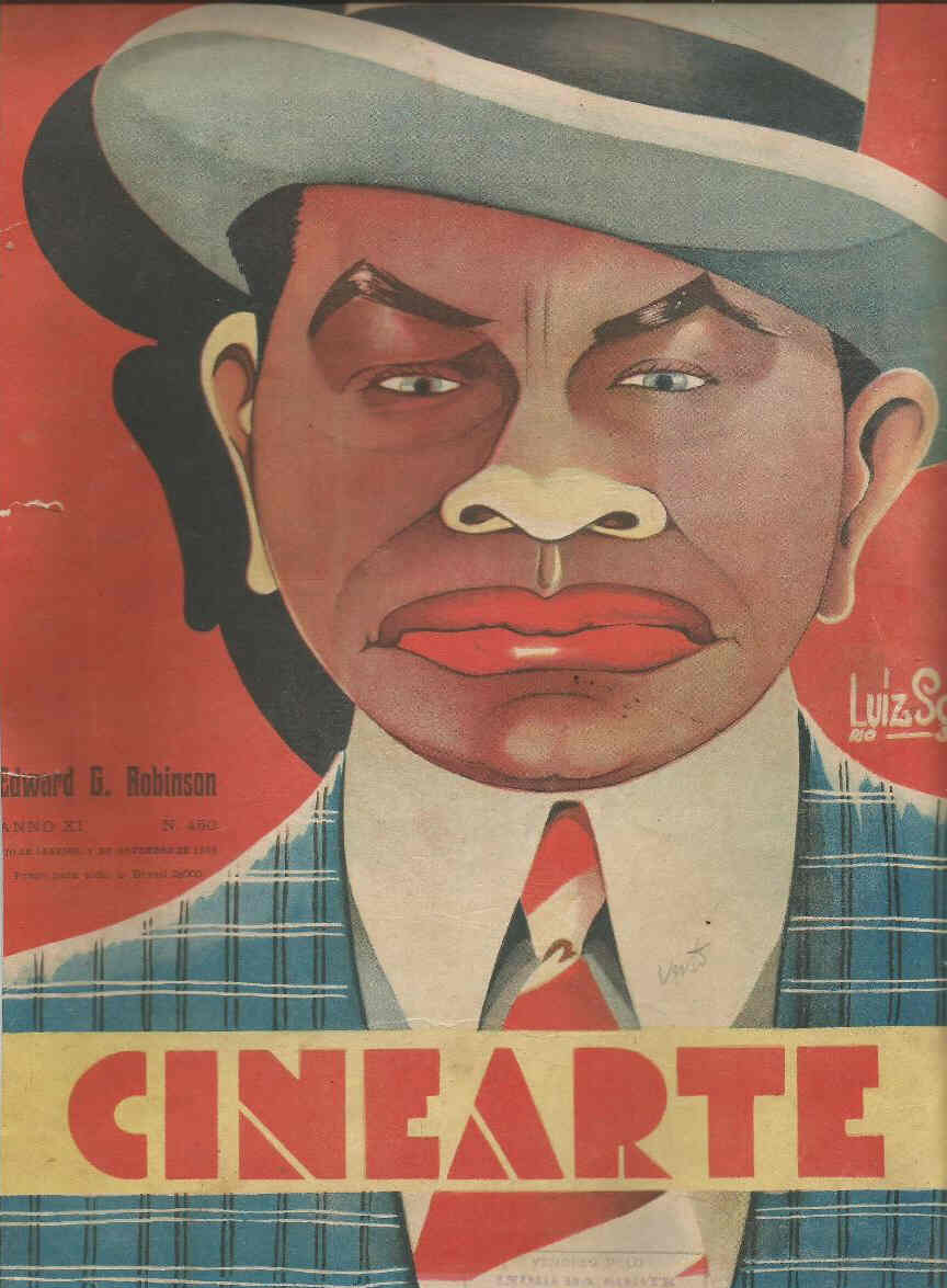 CINEARTE magazine side cover Issue 450 1 November 1936