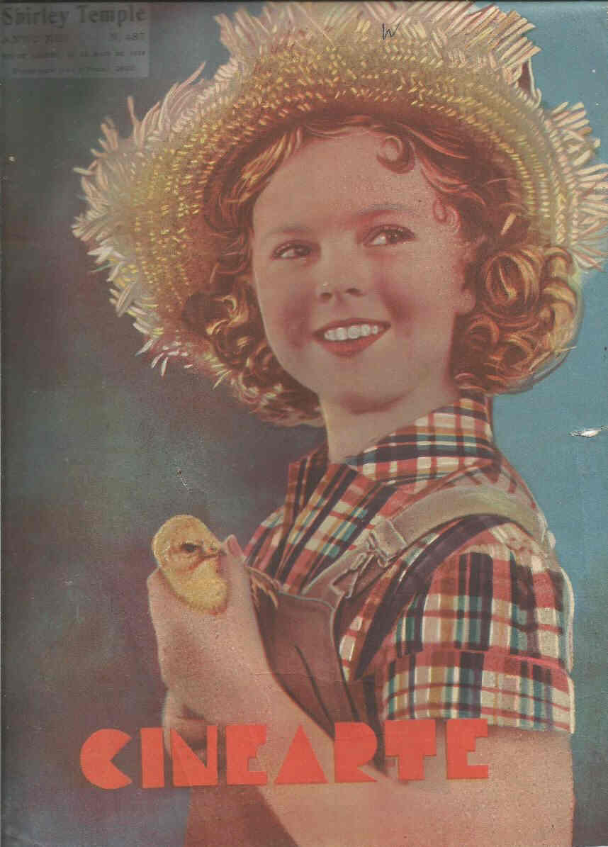 CINEARTE magazine side cover Issue 487 15 May 1938