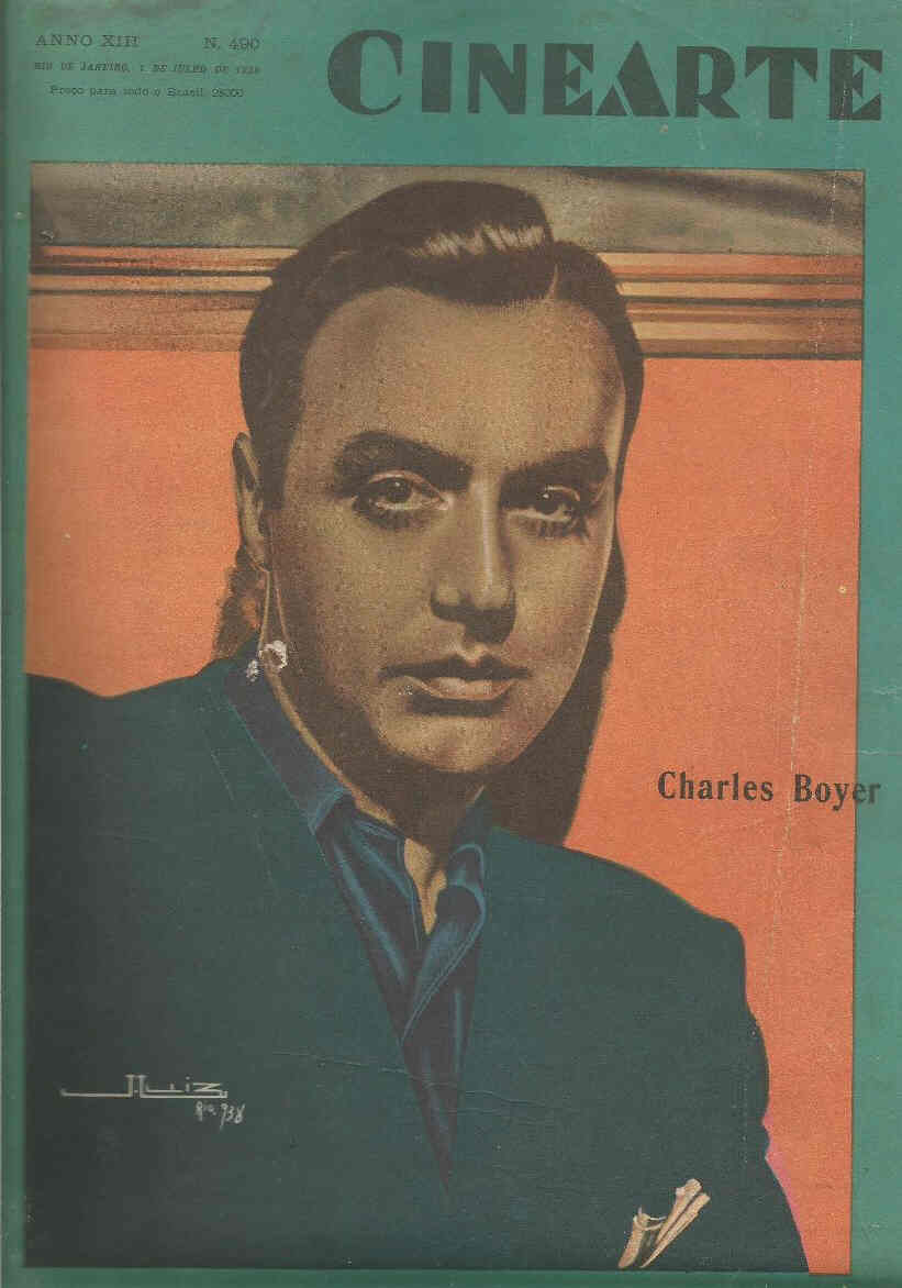 CINEARTE magazine side cover Issue 490 1 July 1938