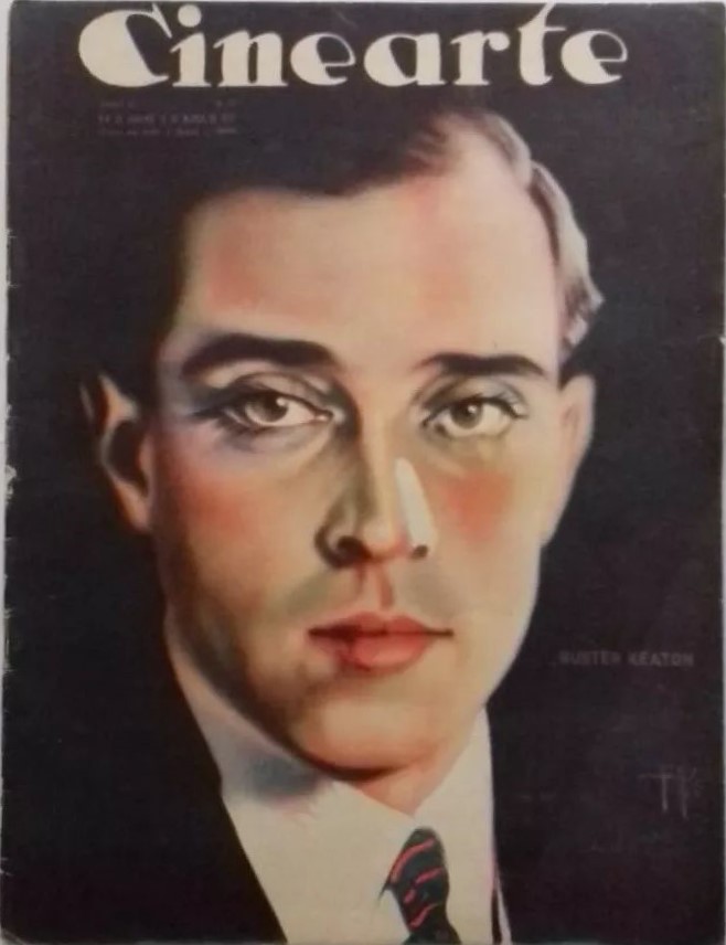 CINEARTE magazine side cover Issue 55 16 March 1927