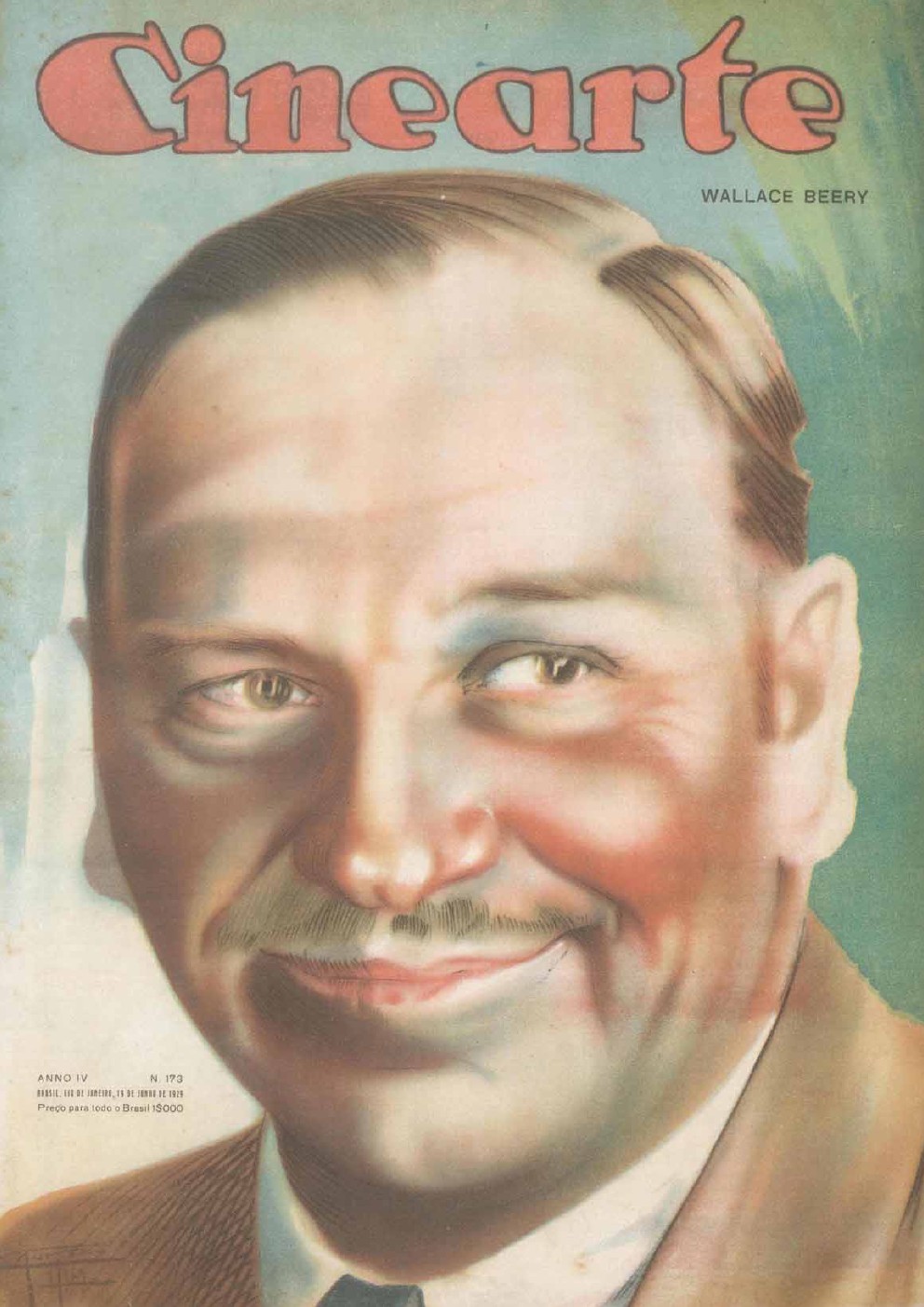 CINEARTE magazine side cover Issue 173 19 June 1929