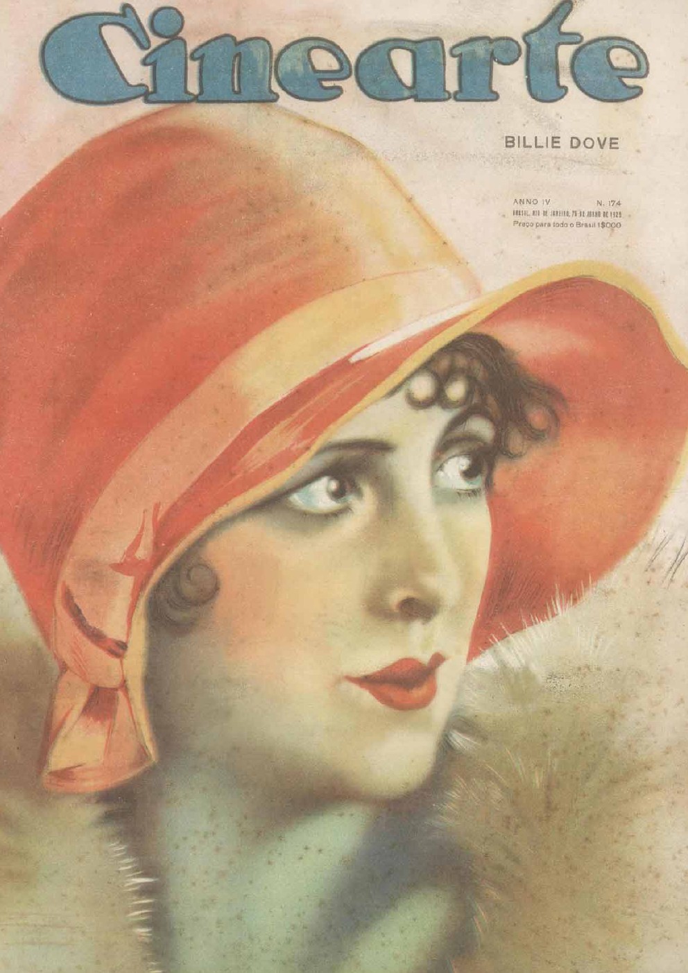 CINEARTE magazine side cover Issue 174 26 June 1929