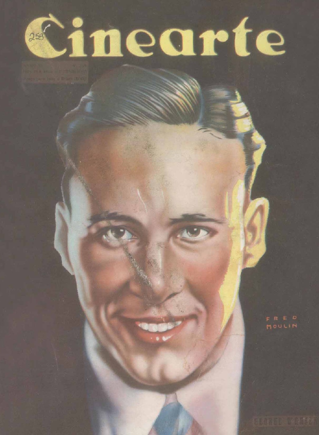 CINEARTE magazine side cover Issue 259 11 February 1931