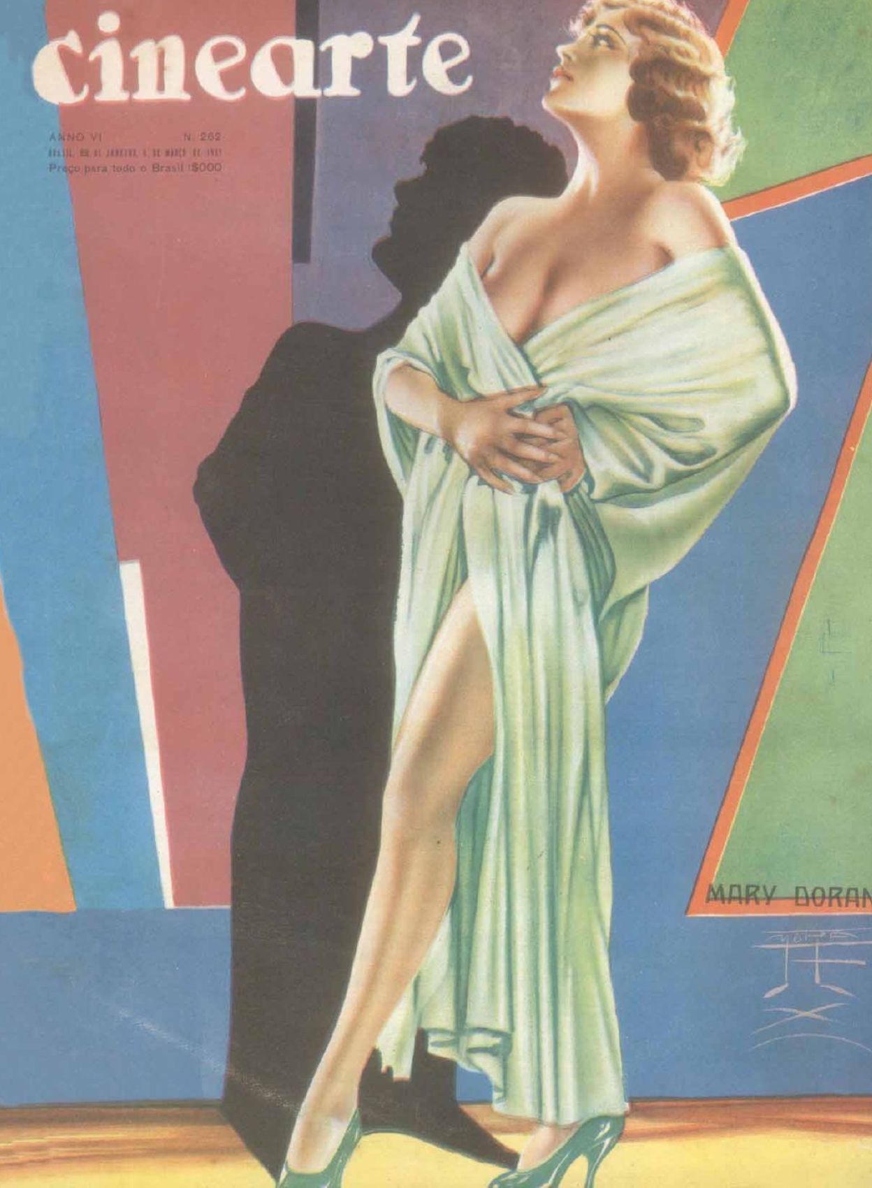 CINEARTE magazine side cover Issue 262 4 March 1931