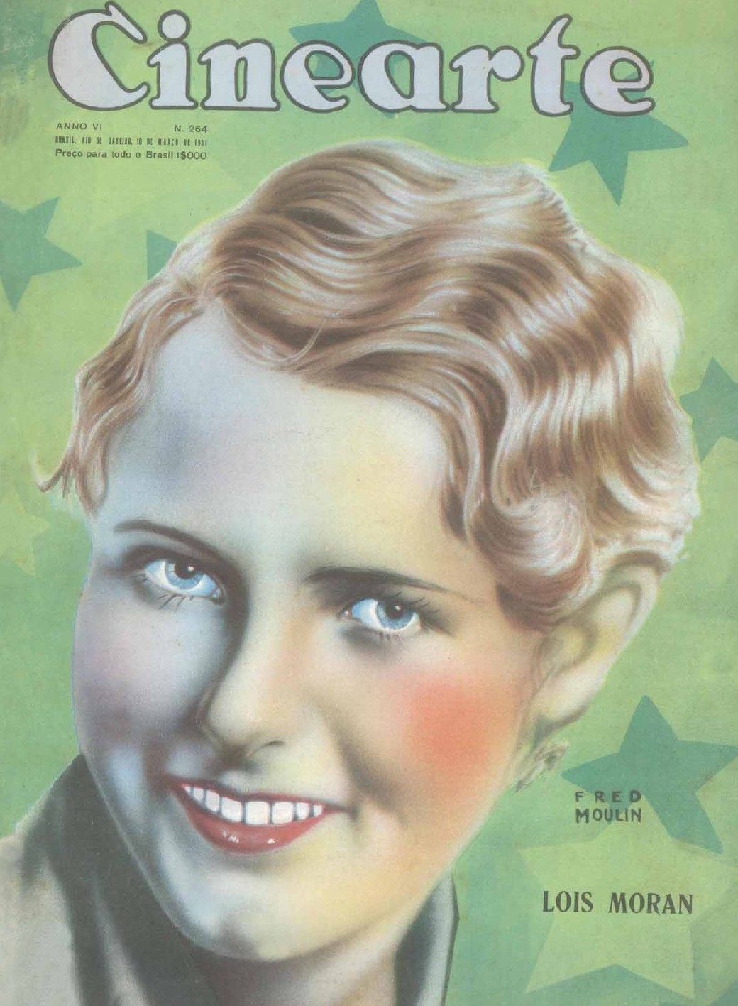 CINEARTE magazine side cover Issue 264 18 March 1931
