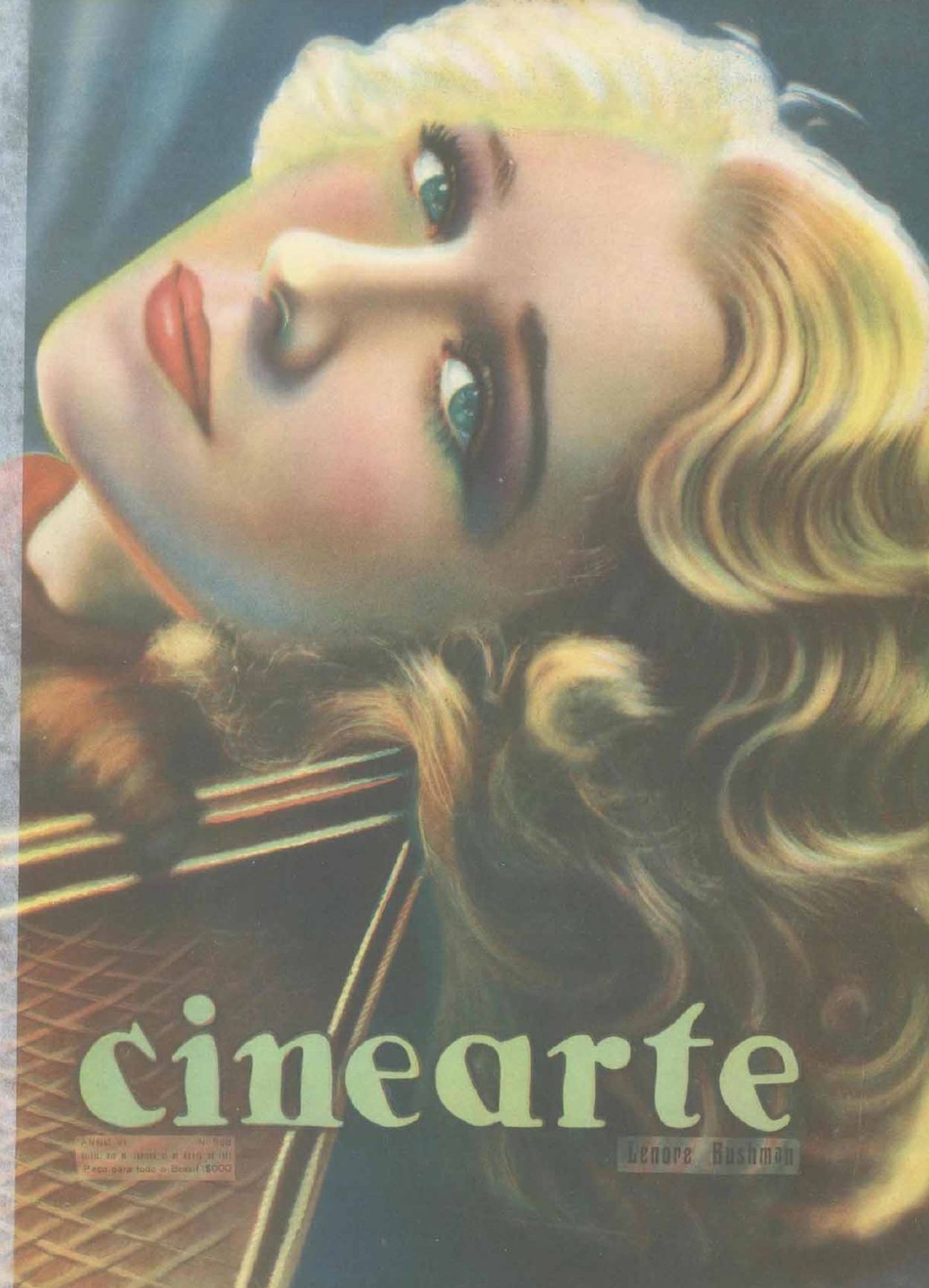 CINEARTE magazine side cover Issue 268 15 April 1931