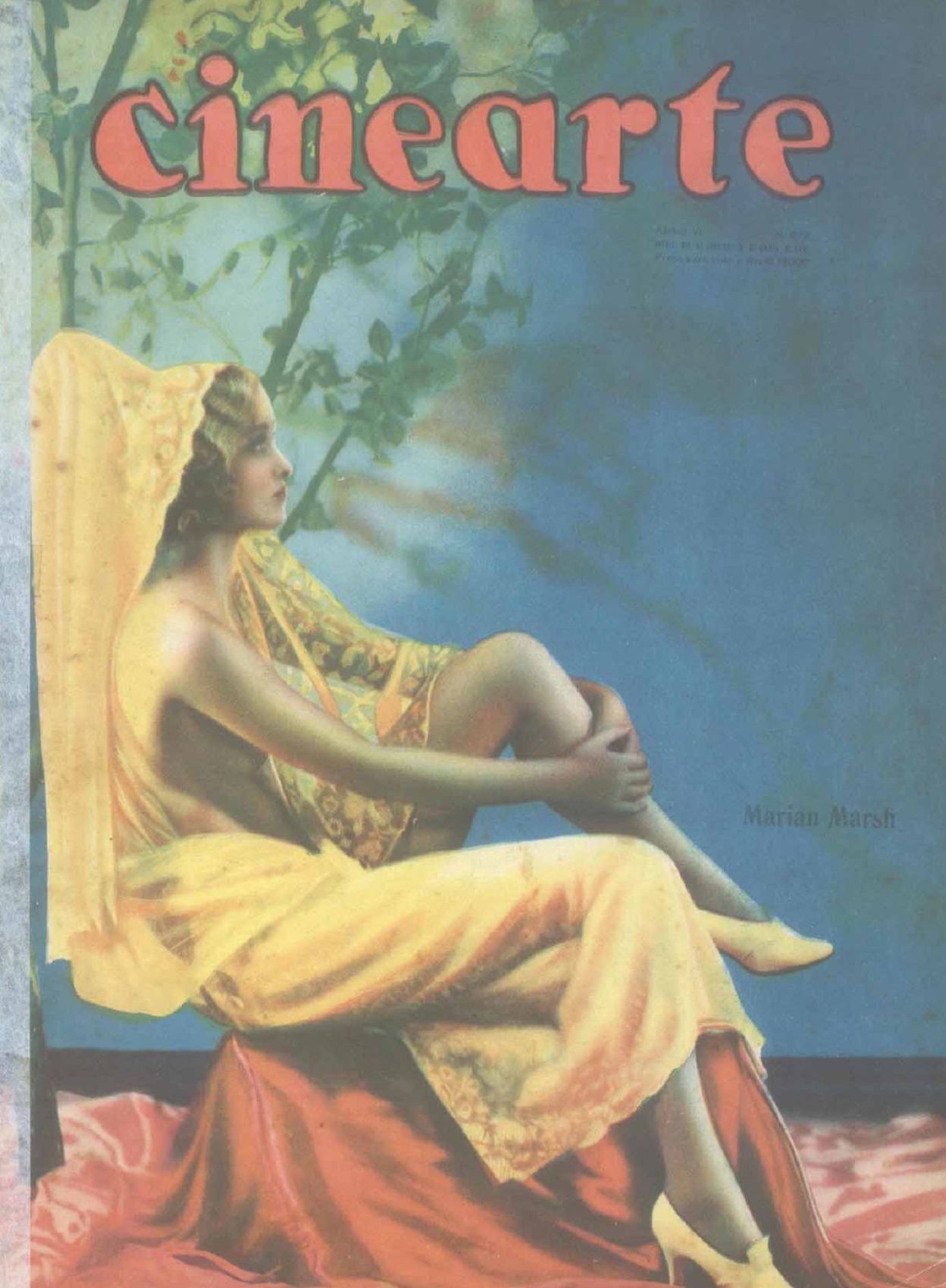 CINEARTE magazine side cover Issue 270 29 April 1931