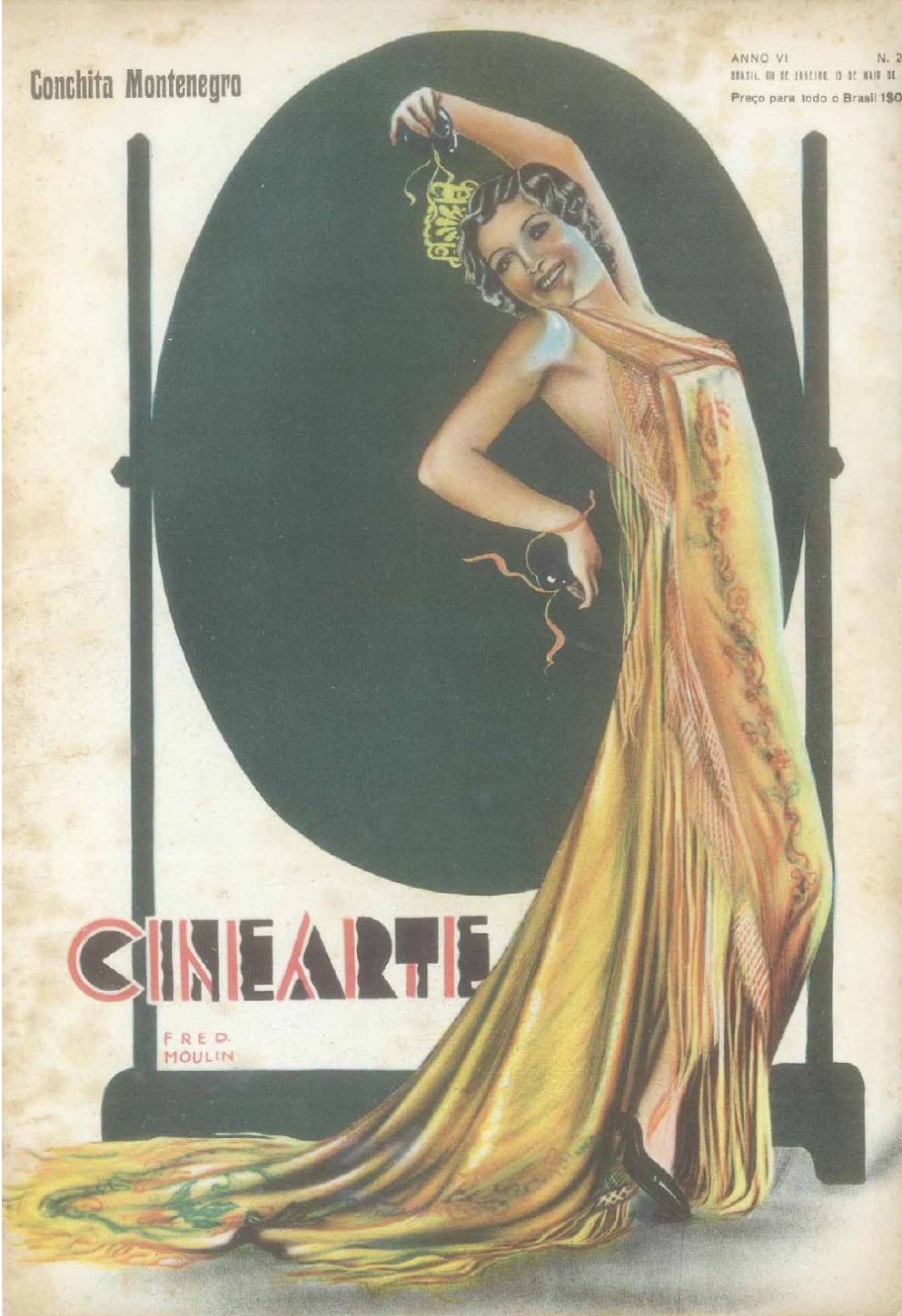 CINEARTE magazine side cover Issue 272 13 May 1931