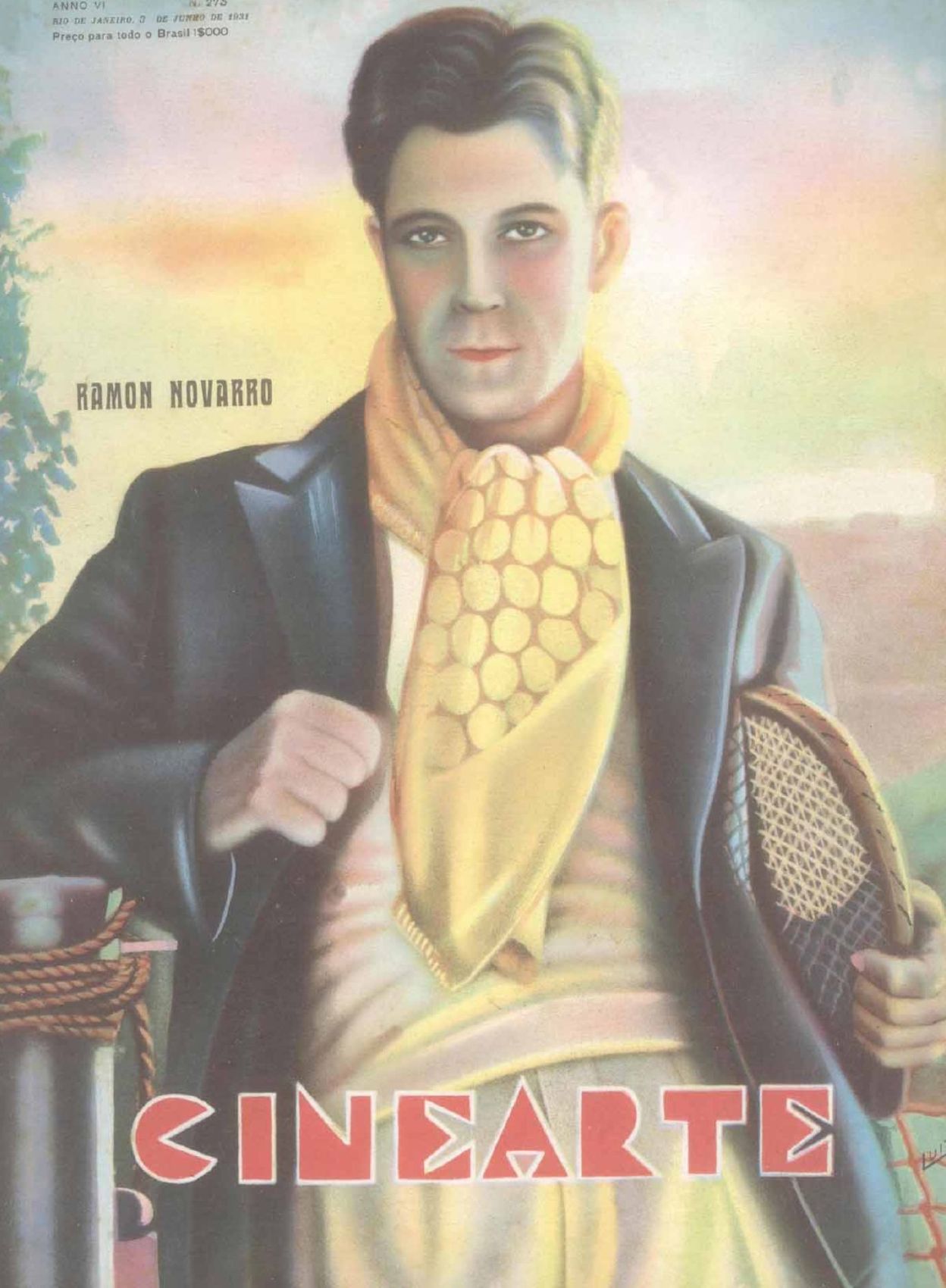 CINEARTE magazine side cover Issue 275 3 June 1931