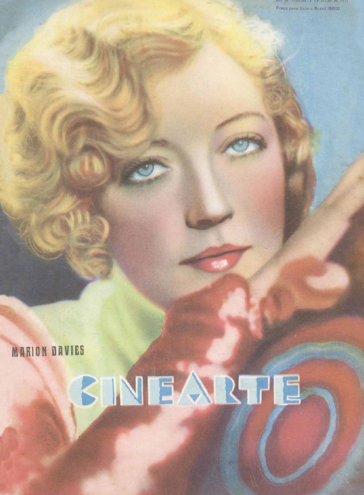 CINEARTE magazine side cover Issue 280 8 July 1931