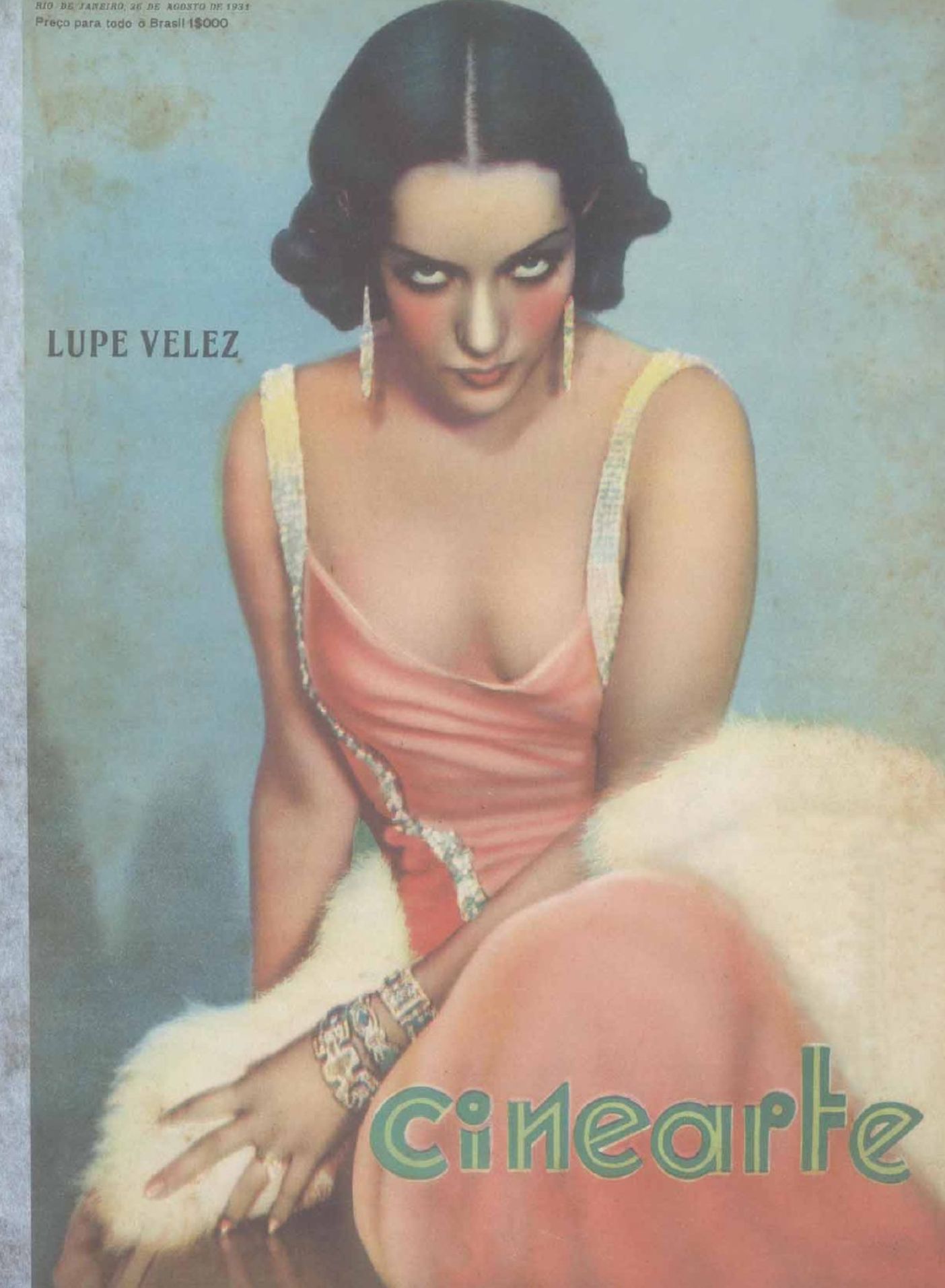 CINEARTE magazine side cover Issue 287 26 August 1931