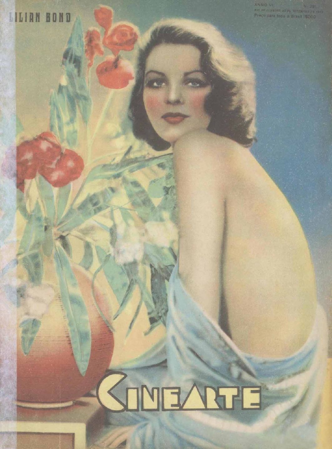 CINEARTE magazine side cover Issue 291 23 September 1931