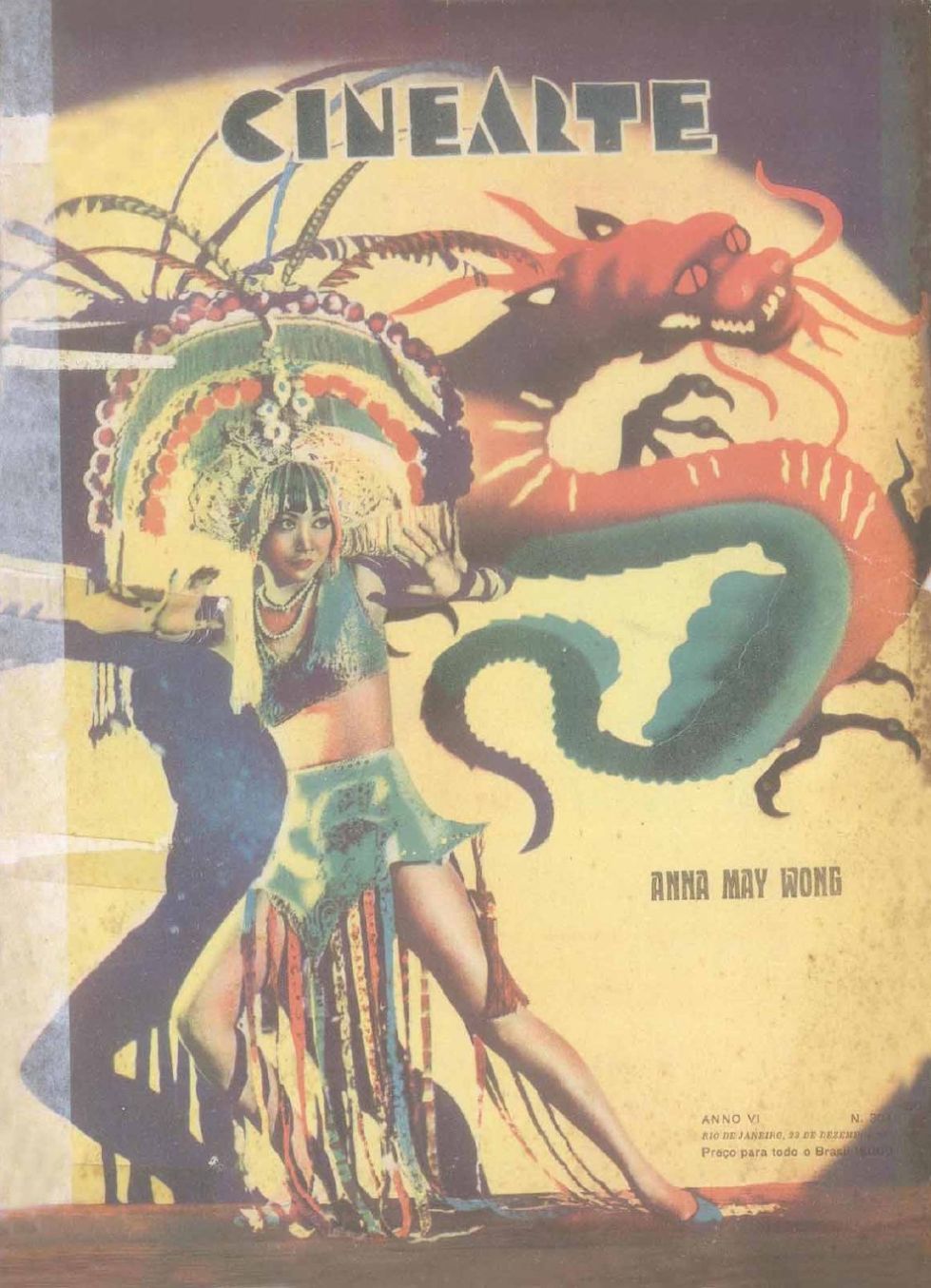 CINEARTE magazine side cover Issue 304 23 December 1931