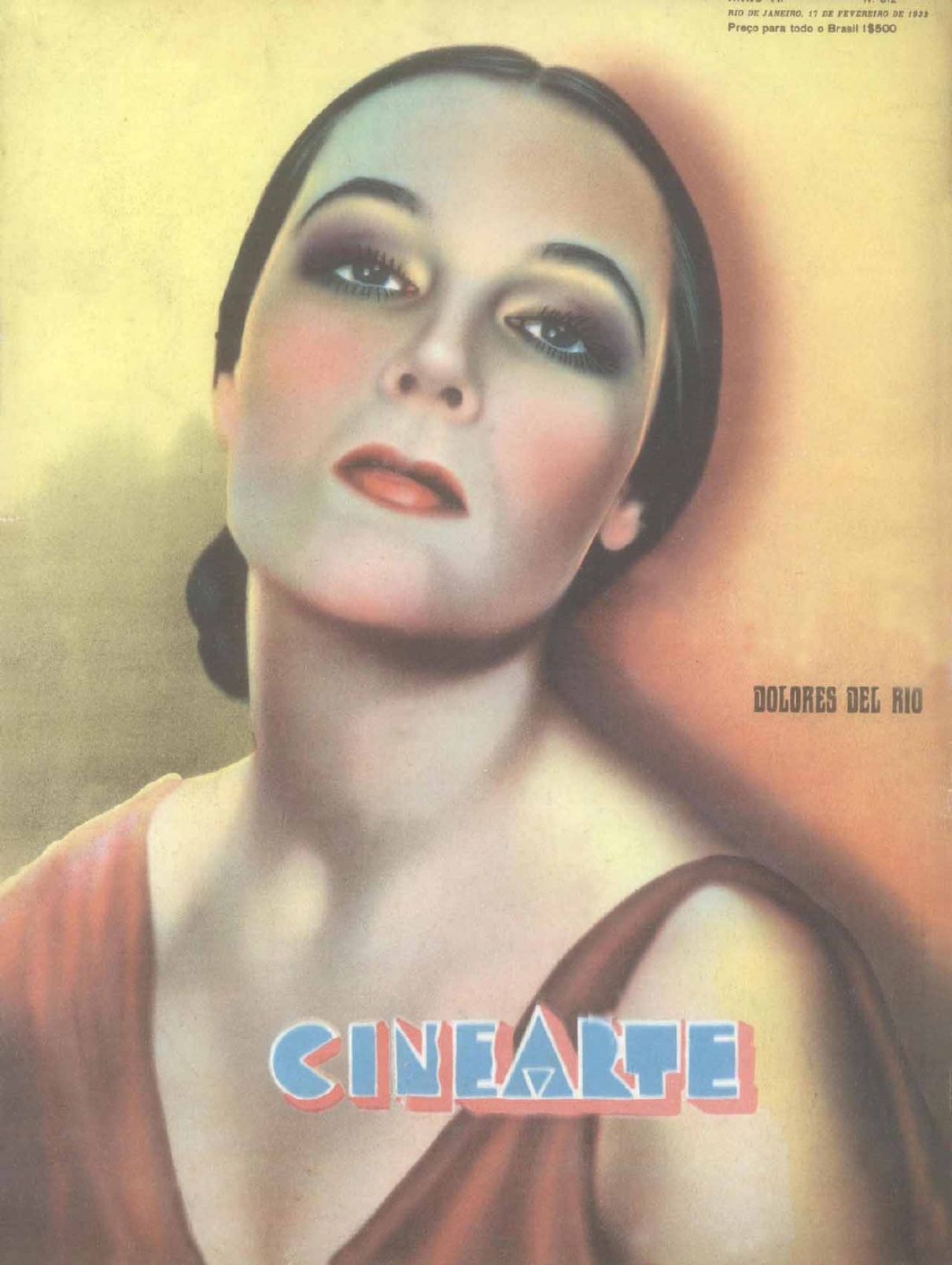 CINEARTE magazine side cover Issue 312 17 February 1932